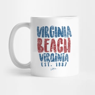 Virginia Beach, Virginia, Est. 1887 Mug